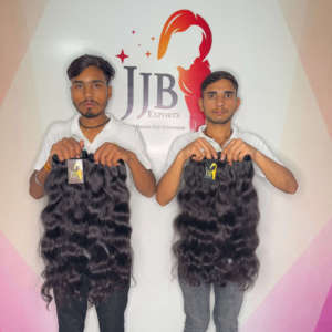 Paquete de cabello humano natural crudo de templo indio, brasileño Bodywave recto rizado cutícula alineada cinta Ins paquetes de cabello - Product Image 1