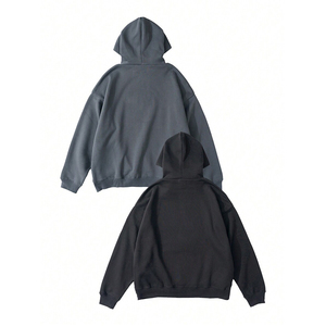 Sweat à capuche vintage de haute qualité, double couche, capuche plus grande, impression numérique sur écran, polaire, sweat à capuche pour homme - Product Image 6