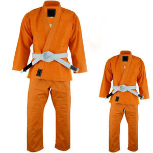 Pantalones de artes marciales de mezcla de algodón Unisex recién llegados de calidad superior OEM superventas rodilla reforzada para entrenamiento de Karate/Jiu Jitsu - Product Image 6