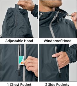 แจ็กเก็ตมีฮู้ดสำหรับทั้งชายและหญิงกันน้ำ10,000มม. กันลมมีซิปปักปิดผ้าฝ้ายปรับแต่งได้ตามต้องการฤดูหนาวปีนเขา - Product Image 4