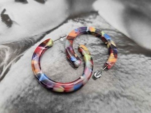 Pendientes de Resina Bordados a Mano, Joyería de Moda de Acero Inoxidable para Mujeres y Niñas, Estilo Clásico para Bodas, Alta Calidad - Product Image 5