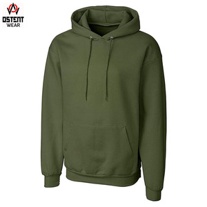 Vente en gros de nouvelle mode sweats à capuche pour hommes logo personnalisé coupe régulière fermeture éclair style décontracté poche 100% coton polaire haute - Product Image 3