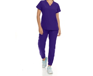 Premium quality Unisex Medical Uniforms Custom <b>Nurse</b> <b>Scrub</b> Suit Set Doctor Stretch <b>Scrub</b> Set Hospital Nursing <b>Scrubs</b> Medical - Product Image 1