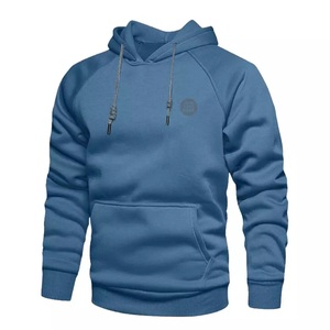 Nueva llegada Diseño personalizado Algodón Poliéster Térmico Plan personalizado Sólido Hombres Sudaderas con capucha Personalizado Tallas grandes Boxy Fit Drop Shoulder Hoodie - Product Image 1