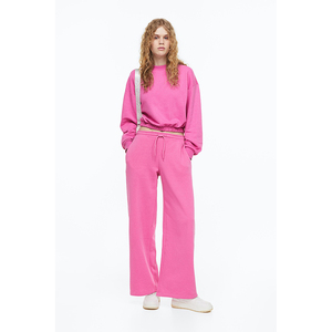 Pantalon de sport à cordon avec deux poches latérales Pantalon de sport à séchage rapide pour femmes - Product Image 1