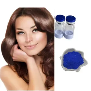 99% purity NAD Peptides Powder Anti-aging Copper Peptide GHK-CU blue powder for Anti-aging CAS89030-95-5