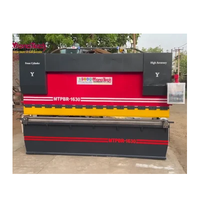 Presse plieuse en acier doux pour plier les pôles octogonaux, nom/numéro du modèle: Mt-pbr, capacité: 160 tonnes de presse plieuse hydraulique