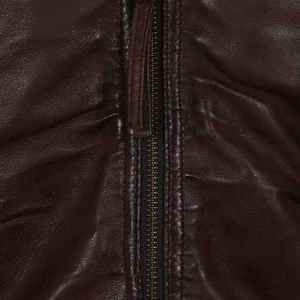 Última llegada de diseño personalizado al por mayor de cuero de calidad superior para los hombres de estilo con chaqueta de cuero de bombardero para los hombres chaqueta de motorista - Product Image 2