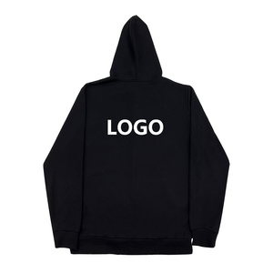 Sweat à capuche zippé de haute qualité 100% coton polaire lourd Street Wear hommes Logo personnalisé sweat à capuche brodé - Product Image 2