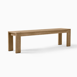Ensemble table à manger avec 4 chaises en bois de teck massif avec corde et coussin-Malina - Product Image 4