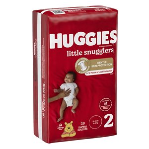 Couches pour nouveau-nés Doublure extra douce et Huggies Little Snugglers Ajustement doux pour le confort des bébés - Product Image 1