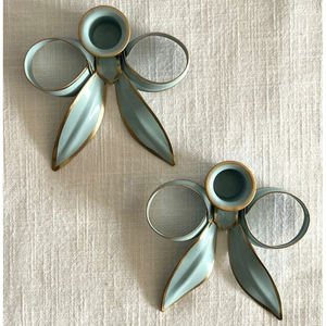 European Style Metal Candle <b>Candlestick</b> Decorative Home Festival Christmas - Product Image 3