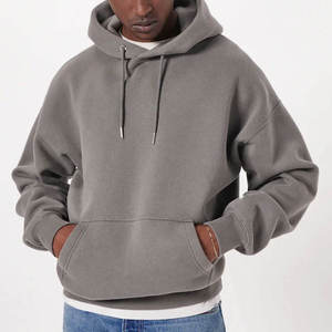 เสื้อฮู้ด30ชิ้นเสื้อฮู้ดโอเวอร์ไซส์ผ้าคอตตอน100% ไหล่500 GSM - Product Image 2