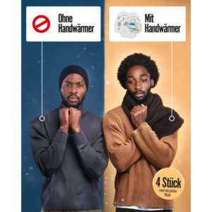 Juego de 4 calentadores de manos y pies Guardian Angel para mayor comodidad en invierno - Product Image 6