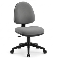 Chaise de bureau ergonomique en cuir PU avec vérin à gaz réglable, design moderne, base en fer, colorée, pour la maison, le bureau, la salle de sport
