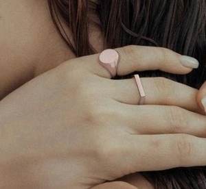 Anillo de Plata de Ley 925 sólido minimalista de moda banda chapada en oro rosa para mujeres niñas boda clásica ropa de fiesta de aniversario - Product Image 4