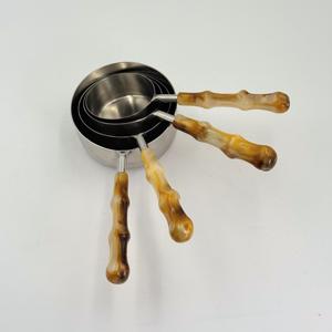 Cuillère doseuse en acier inoxydable à succès, cuillère à café à long manche en résine, décoration de café pour la maison, le restaurant et les cadeaux - Product Image 3