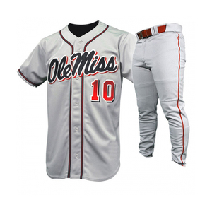 Uniforme de Béisbol Personalizado Nuevo, Uniforme de Béisbol y Softbol Hecho a Medida de Alta Calidad, Uniforme de Béisbol 100% Poliéster - Product Image 5