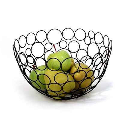 Unique Rough Handmade Gold Round Basket Brown Latest Design Fruit Basket and Wire Basket for Table Top & Kitchen Storage