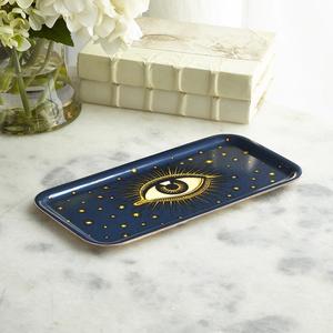 Plateau de service en bois nacre, nouveau design, fait à la main, plateau de service pour le café et le thé sur table avec poignées - Product Image 4