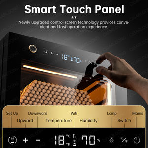 70 सी सिगार कैबिनेट भंडारण इलेक्ट्रॉनिक कंप्रेसर कूलर ह्यूमिडिफायर सिगार प्रदर्शित सीडर लकड़ी के सिगार - Product Image 2