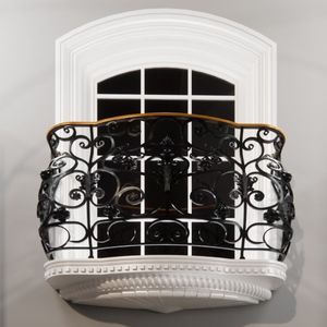 Barandilla de Balcón Moderna Premium Hecha de Hierro Forjado con Artesanía Metálica Artística, Seguridad y Resistencia a la Intemperie, Rendimiento 1 - Product Image 3