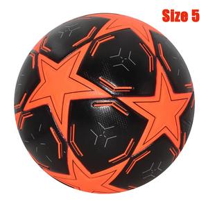 Ballon de football thermique taille officielle 5 PVC cousu à la machine World Football Outdoor Match Training Game Ball - Product Image 4