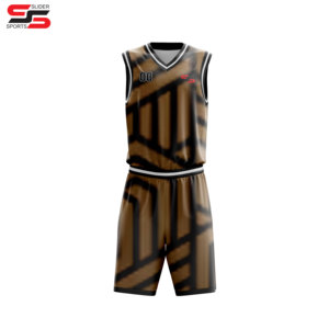 100% poliéster uniforme de baloncesto de alta calidad personalizado deportes al aire libre baloncesto corto y conjunto de Jersey con impresión personalizada - Product Image 1
