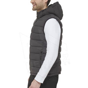 Chaqueta Acolchada sin Mangas para Hombre, de Lona de Alta Calidad, Impermeable, Ecológica, con Cierre, Transpirable y Ligera - Product Image 3
