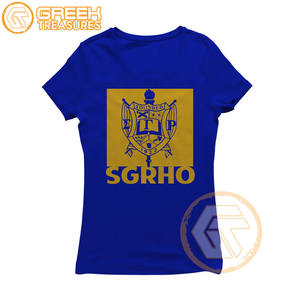 Camiseta Personalizada de la Hermandad Femenina Sigma Gamma Rho, 100% Algodón Jersey, Verano, Ecológica, Transpirable, Alta Calidad - Product Image 6