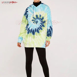 เสื้อฮู้ดมัดย้อมแบบสวมหัวของผู้หญิงดีไซน์กระชับระบายอากาศได้ดีสำหรับไลฟ์สไตล์ที่ใช้งานได้จริง - Product Image 5