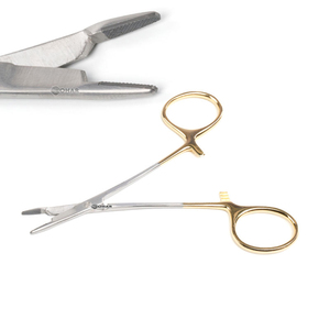 Base de la punta de TC Médica Quirúrgica oro Mathieu Olsen soporte de aguja fórceps tijera 20 cm instrumentos veterinarios quirúrgicos - Product Image 5