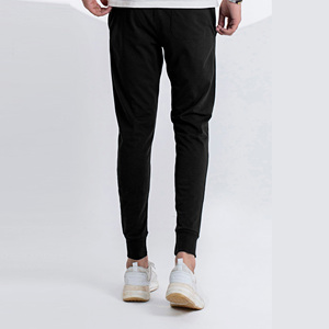 Pantalones de chándal de secado rápido transpirables de algodón de alta calidad para hombre, pantalones deportivos informales ajustados con cordón a prueba de viento, cintura media - Product Image 6