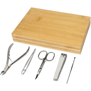 Ladia Eco-Friendly Bamboo Manicure Set Promotional <b>Emery</b> <b>Boards</b> & Gadgets - Product Image 1