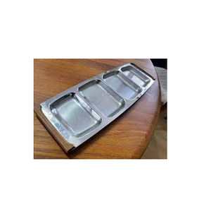Vaisselle de cuisine originale indienne utilisation plateau en acier de service de taille personnalisée du meilleur fabricant et fournisseur de Word - Product Image 5