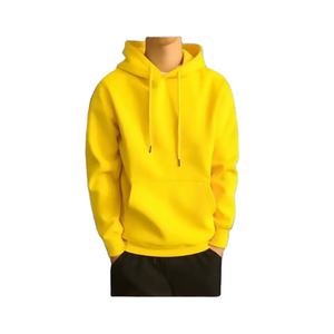 Cheap Woolen Solid <b>Lined</b> Regular Fit 220g Pullover <b>Hoodie</b> for <b>Men</b> Autumn Winter Fashion with Kangaroo Pocket Logo OEM - Product Image 6