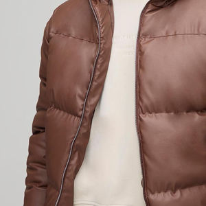 Chaqueta de Invierno para Hombre, Chaqueta Acolchada Ligera, Informal, con Cuello Alto, Color Personalizado - Product Image 5