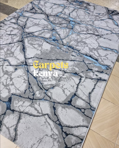 Alfombras Turcas Modernas de Polipropileno Tejidas a Máquina, con Base de Yute de Alta Calidad, Resistentes a las Manchas, de Pelo Alto, Diseño Abstracto para el Hogar - Product Image 3