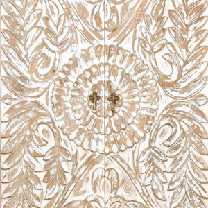 Armario de Dormitorio Tradicional de Madera Maciza con Puertas Talladas y 2 Puertas 1 Cajón para Cocina y Baño - Product Image 3