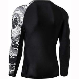 Custom Made Rash Guards High Quality <b>Men</b> Full Sleeves <b>Compression</b> <b>Shirts</b> Fighting Gear Rash Guards - Product Image 2