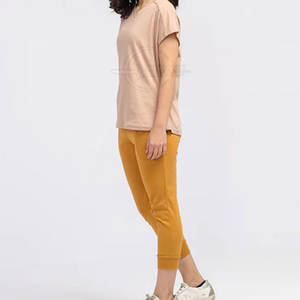 T-shirt pour femme à bas prix avec logo personnalisé en gros T-shirts pour femmes surdimensionnés au meilleur prix - Product Image 5