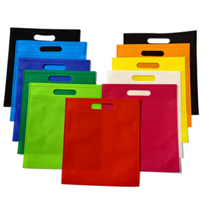 Sacs à poignée découpés en plastique de couleur personnalisée Kofei pour le shopping - Product Image 5