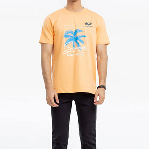 เสื้อยืดพิมพ์ลายกราฟิกน้ำหนักเบาสไตล์ใหม่สำหรับผู้ชาย ทรงหลวมใส่สบายสำหรับฤดูร้อน คุณภาพพรีเมียม ผลิตจากผ้าฝ้าย 100% - Product Image 3