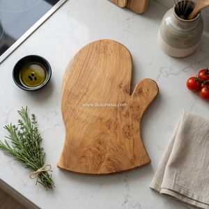 Utensilios de cocina de madera de teca, tabla para cortar frutas, verduras y carne, tabla de cortar de madera para uso en la cocina - Product Image 5