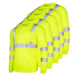 Top tendance Hommes Hi VIs Chemise de sécurité sur mesure léger facile à porter respirant Hommes Hi VIs Chemise de sécurité avec le meilleur matériau - Product Image 6