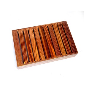 Bandeja de Madera para Servir, para Cocina, Hotel, Decorativa para Invitados, Bandeja Hecha a Mano, Bandeja Redonda para Desayunos - Product Image 1