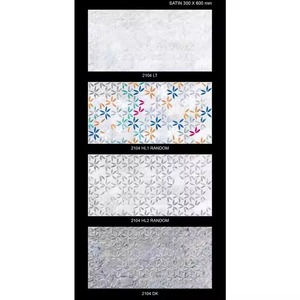 Menor Preço 300x600 Digital Brilhante Cerâmica Wall Tiles Fornecimento de Fábrica 30x60cm Brilhante Glazed 12x24 Telhas Taxa Barato - Product Image 3