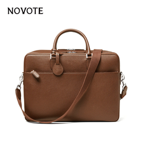 Maletín <span class=keywords><strong>de</strong></span> Cuero <span class=keywords><strong>de</strong></span> Lujo NOVOTE con Logotipo Personalizado, Maletín <span class=keywords><strong>de</strong></span> Negocios <span class=keywords><strong>Ejecutivo</strong></span> para Hombre, Bolsa <span class=keywords><strong>de</strong></span> Viaje <span class=keywords><strong>de</strong></span> Gran Capacidad para Portátil, Portátil <span class=keywords><strong>de</strong></span> Alta Calidad - Product Image 1