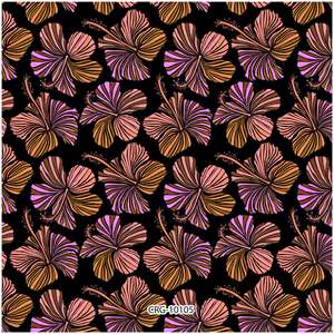 Tela de algodón polivinílico satinado con estampado digital vibrante para ropa de moda - Product Image 2