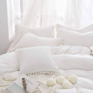 High Quality Indian Cotton Quilt <b>Duvet</b> Bed <b>Cover</b> and Two Zipper Pillowcase <b>Set</b> for Bedroom and Livingroom Decor - Product Image 4